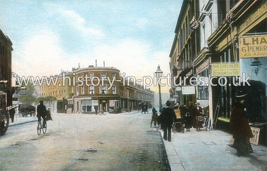 Pembridge Road and Kensington Park Road, Notting Hill, London. c.1910